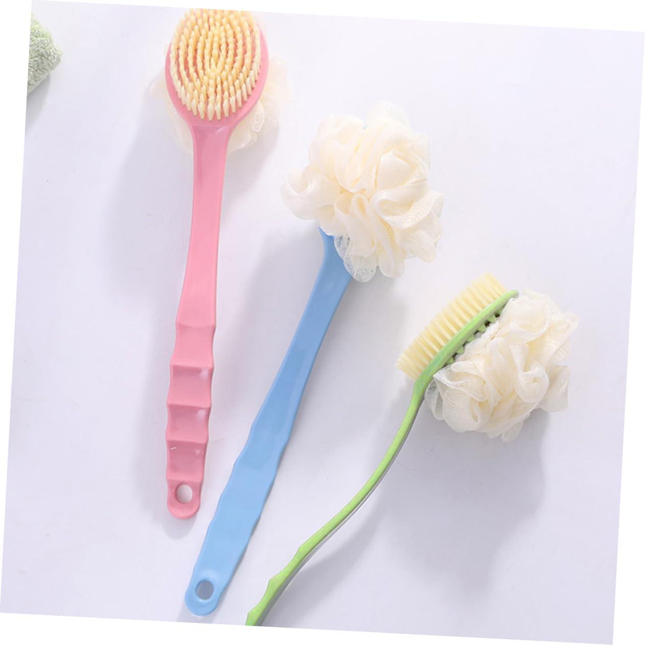 OHPHCALL OHPHCALL 3pcs Bath Brush Sponges for Body Handle Bath Brush Body Sponge Cleaning Sponges Bathing Sponge Bath Sponges Esponja para Baarse Esponjas para El Cuerpo Bath Scrubber