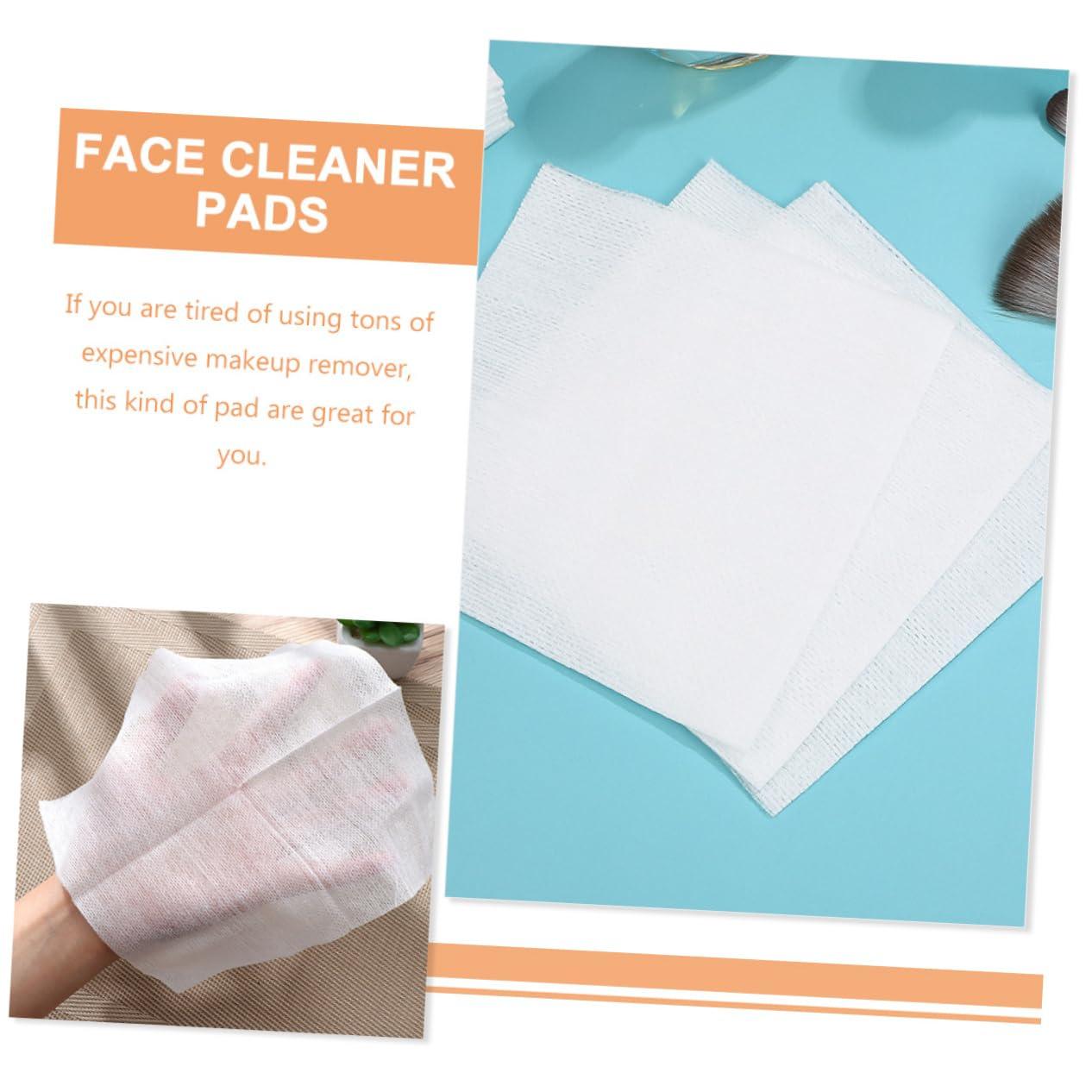 FUNOMOCYA FUNOMOCYA 400pcs Cosmetic Nonwoven Sheets Gauze Sponges Non Woven Absorbent Care Pads Gauze Wipes Facial Cleansing Pads Makeup Brishes Cotton Pad 4X White Non-Woven Fabric Bulk