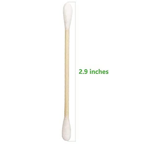 Quanzhou Chenchenchen E-Commerce Co.,Ltd Cotton Swabs with Wooden Sticks/Biodegradable Cotton Buds 2400pcs
