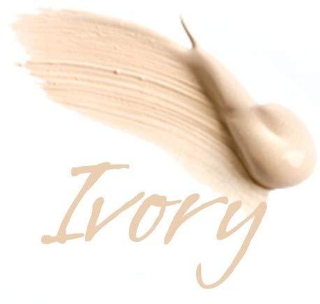 Dermacia Dermacia PRO Breathable Foundation (Ivory), Dr. Recommended, Hypoallergenic, Long Lasting, Lightweight, Professional Oxygenating Makeup, Best for Sensitive Skin, Acne & Rosacea, Made in USA