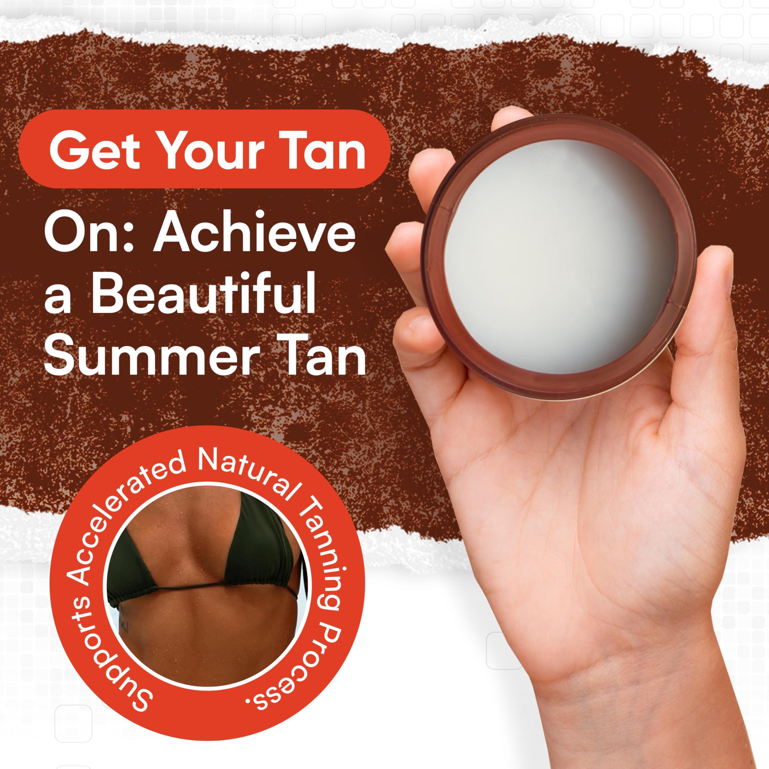 Carrot Sun Carrot Sun Tanning Accelerator 350ml Coconut Tanning Gel Natural Extract Sun Cream Dark Tanning Lotion for All Skin Types Tan Lotion with Coconut Oil for Even Beautiful Skin Coloring SPF0