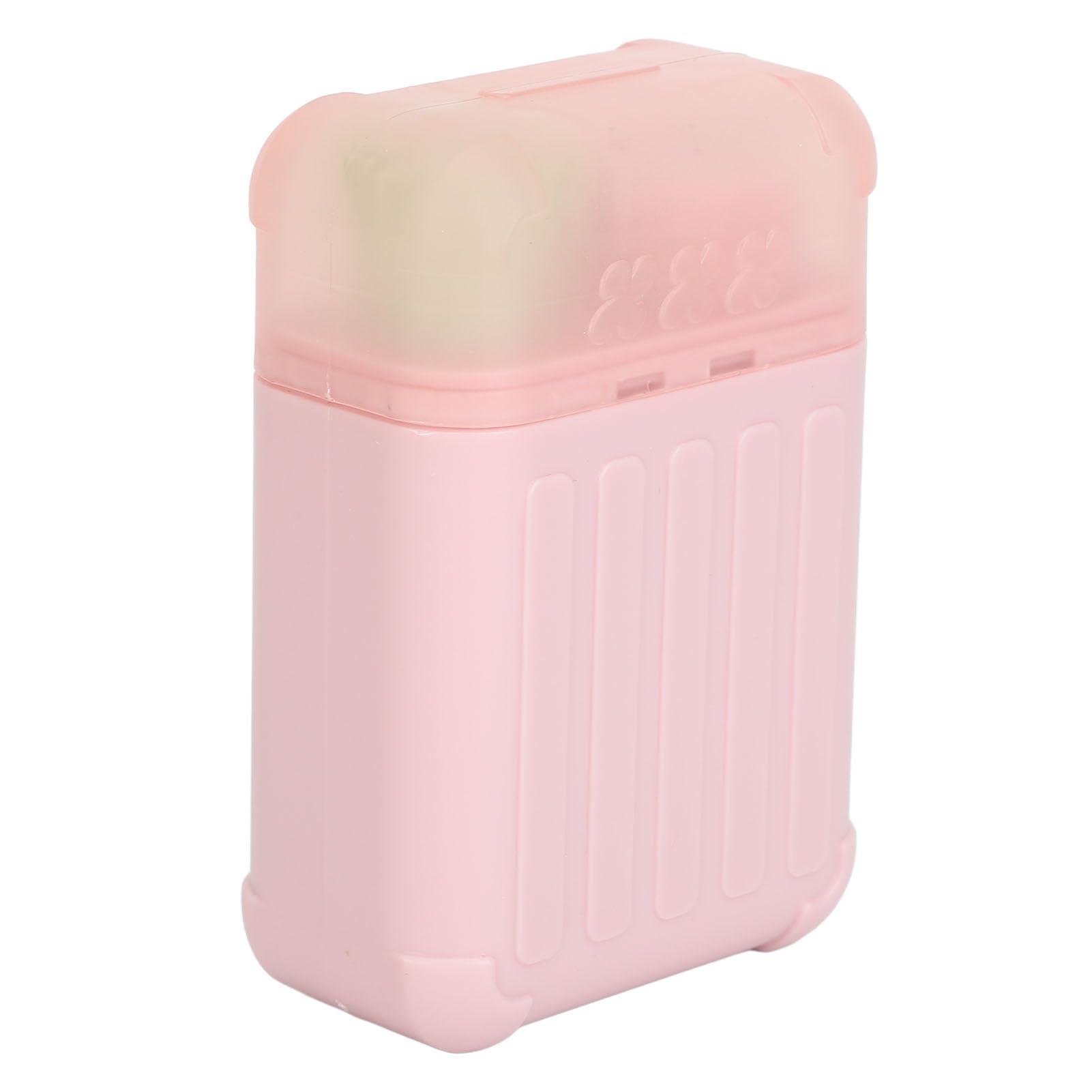 Generic Generic Ear Piercing Cleaner Set, Ear Piercing Cleaning Solution with 10ml Cleaning Solution Ear Hole Floss Earring Cleaner For Pierced Ears Earrings Hole Cleaner For Girls Women (Rose