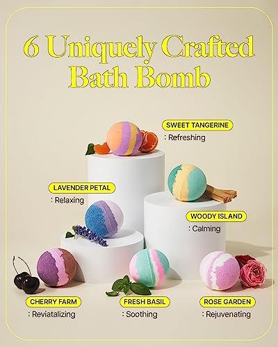 FOAMIST FOAMIST Bubble Bath Bomb Gift Set | Mother\'s Day | Ready-to-Gift for Women, Kids,Fizzy Bubble Organic Bathbombs, Relaxing Natural Vegan Ingredients