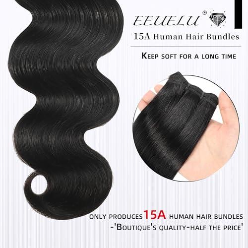 Eeuelu Raw Hair Bundles Body Wave Bundles Human Hair 242628 Inches Keep Soft Always Tangle-Free 100% Unprocessed Raw Vietnamese Hair BundlesBLACK GEM HAIR-Always Keep Gorgeousness!