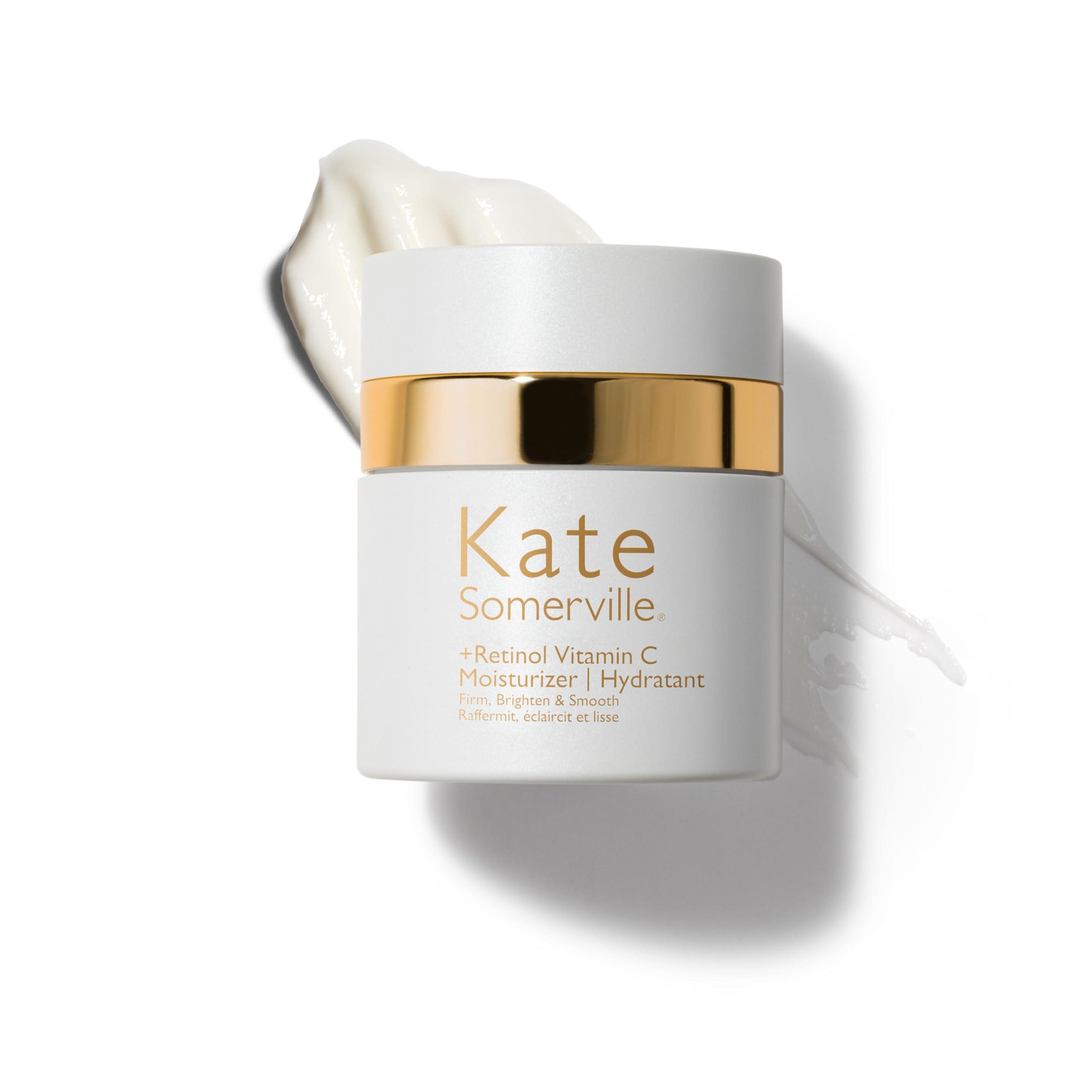 Kate Somerville Kate Somerville Retinol Vitamin C Moisturizer – Anti-Aging Overnight Face Cream Brightens, Firms and Smooth Skin, 1.7 Fl Oz