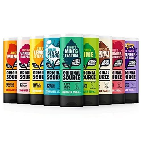 ORIGINAL SOURCE Original Source Tea Tree & Mint Shower Gel 250ml - (Pack of 6)