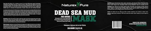 Naturex Pure Naturex Pure Dead Sea Mud Mask – Luxurious Mud Masks for Women and Men – Advanced All-Natural Dead Sea Mud Mask for Blackheads, Whiteheads, Hyperpigmentation, Acne – 8.8fl oz