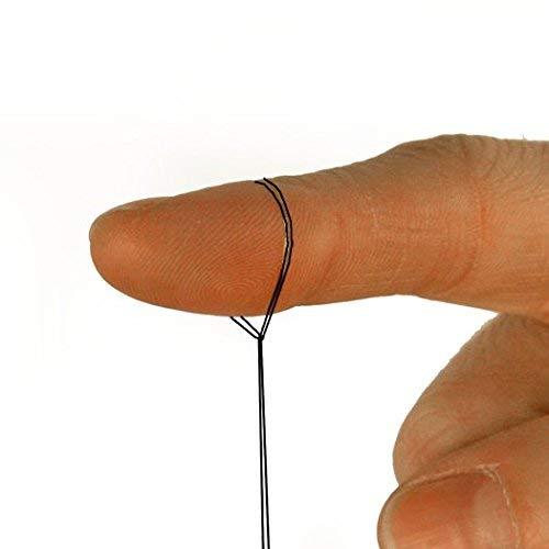 Mia Beauty Mia Bling String, Hair Tinsel, Sparkly Hair Extensions on Spools, 500 Feet, 10 clips, for Women, Hair Stylists and Girls - Hologram Pink and Silver