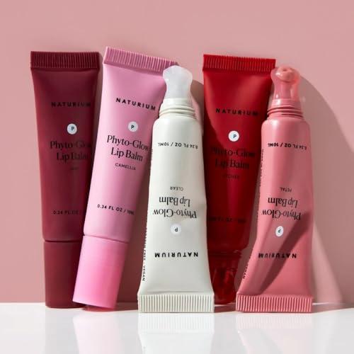 Naturium Naturium Phyto-Glow Lip Balm, Hydrating Lip Care with a Glossy Finish, 0.34 oz (Clear)