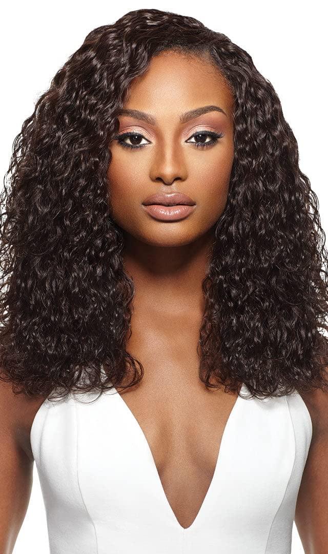 Outre (Special Price!!!) Outre Velvet Brazilian 100% Remi Human Hair Hydro Curl chose from 12\", 14\", 18\" (14\", 1 Jet Black)