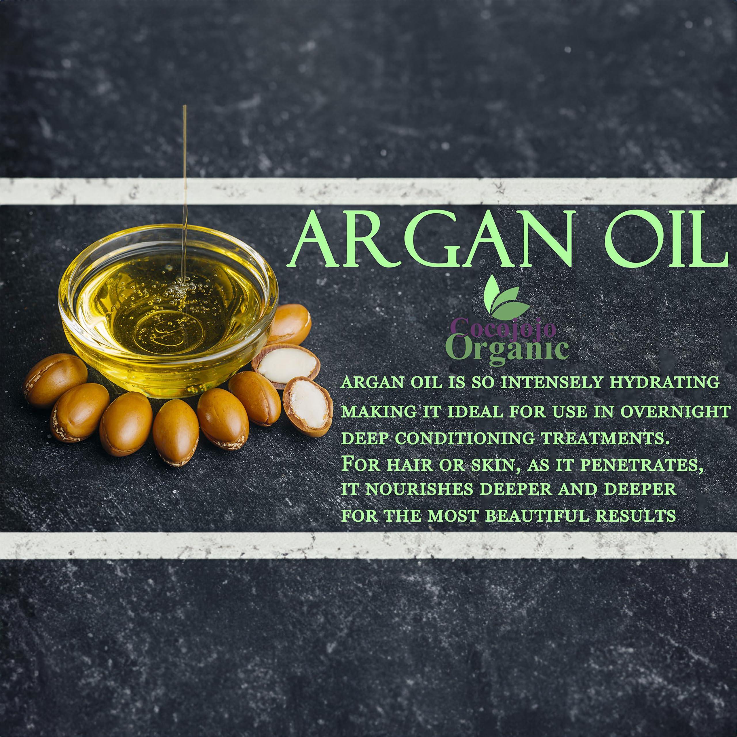 Dr Joe Lab Dr Joe Lab Argan Nut Oil 32 oz Pure Natural Moroccan Argon Nut Unrefined Cold Pressed Extra Virgin - for Hair Skin Body Nail and Beard - Moisturizing, Soothing, Hydrating, & Nourishing Marrakesh Oil