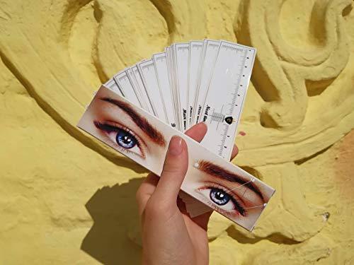 CTR CTR Stencil Sticker for Eyebrow Microblading Template 24 units 12 Different Forms by CTR (24 units)