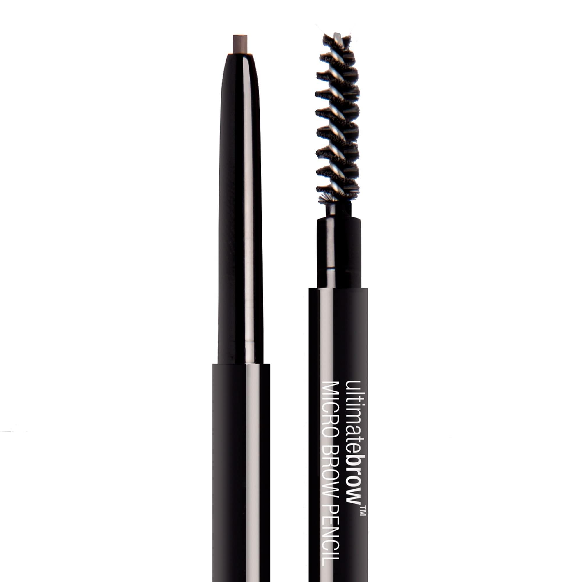 wet n wild wet n wild Ultimate Eyebrow Retractable Definer Pencil, Medium Brown & Ultimate Brow Micro Eyebrow Retractable Pencil, Dark Brown, Ultra Fine 1.5mm Tip, Draws Tiny Brow Hairs
