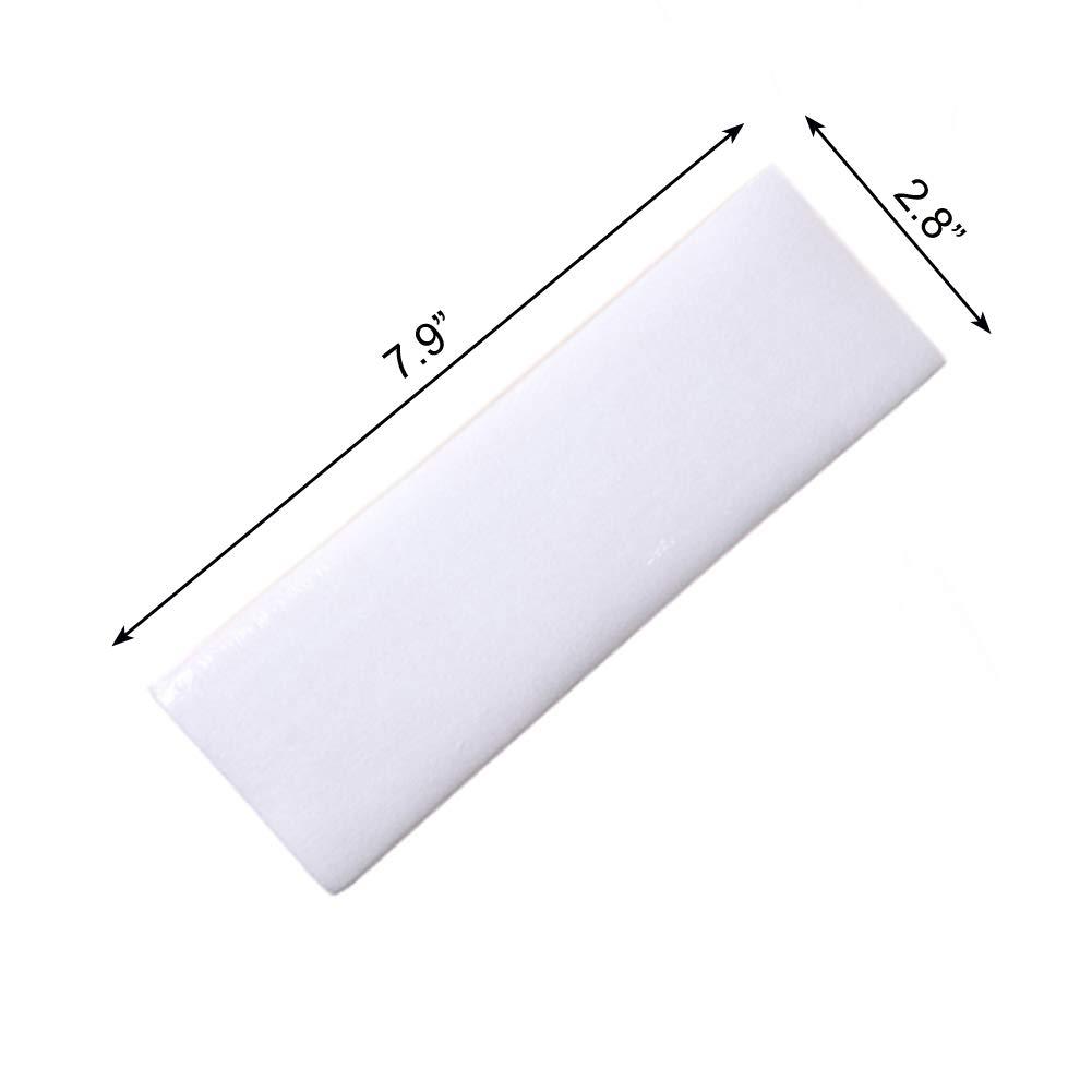 BlingKingdom BlingKingdom 100pcs Paper Wax Waxing Strips for Arms Legs Lip Eyebrow Oxter of Women and Men