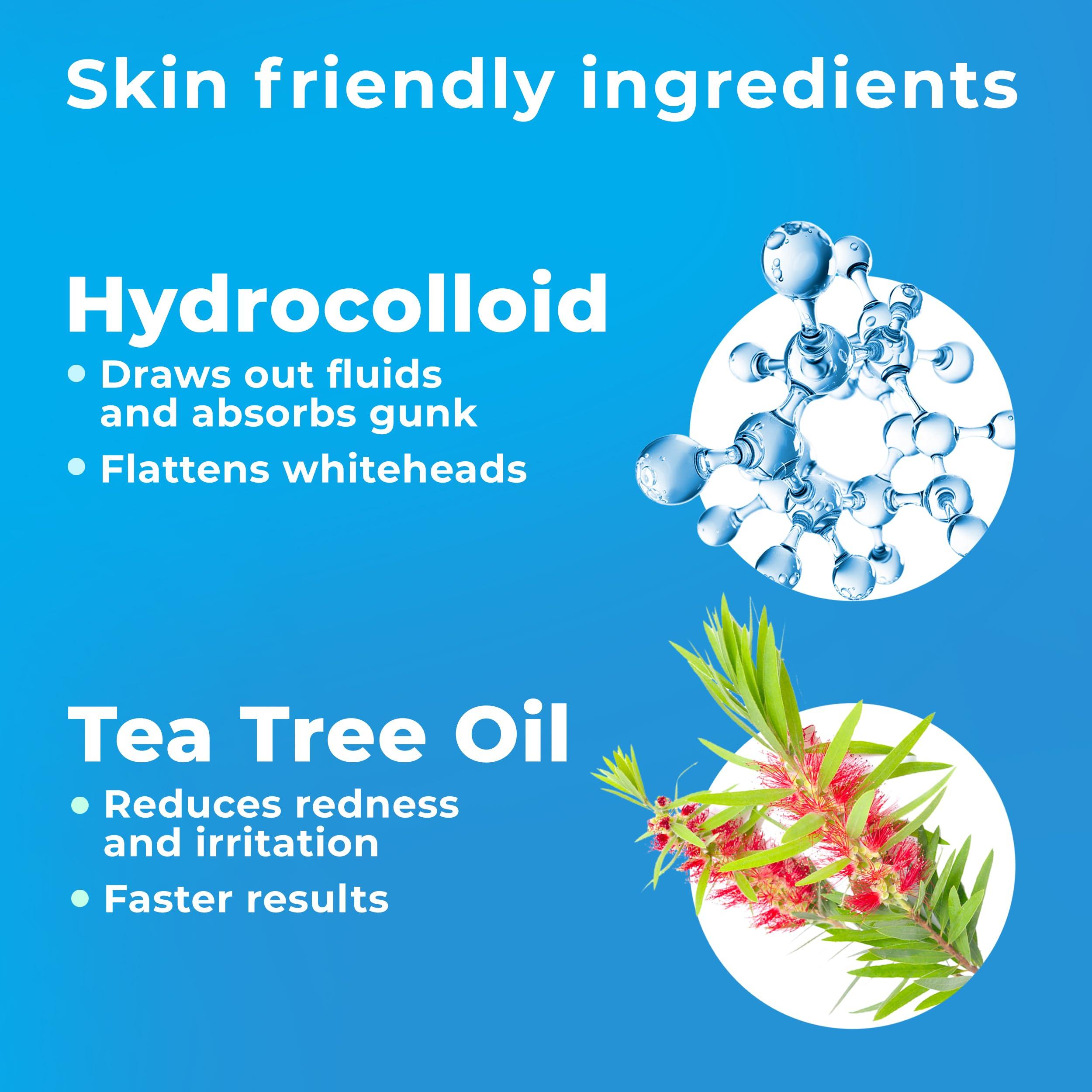 KEYCONCEPTS PatchRx Pimple Patches for Face (120 Patches), Hydrocolloid Acne Patches with Tea Tree Oil, Pimple Patch Pimple Stickers - Hydrocolloid Patch Acne Dots - Acne Pimple Patches For Face - Zit Patches