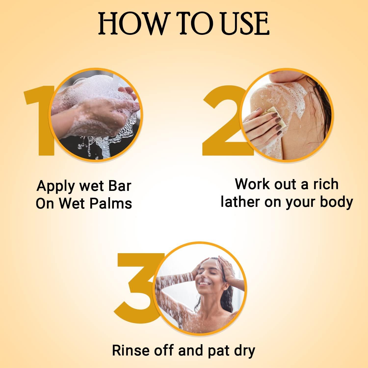 Generic Handmade Bath Soap| Free from Paraben, |Suitable for Men & Women|100g (Pack of 1) (Turmeric)