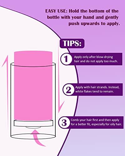 Mifeloy Mifeloy Hair Wax Stick, 2.7 oz - Pomade Tamer Stick for Smoothing Flyaways Edge Control, Long Lasting Styling Cream Gel, Women Slick Back Hair Glue, Bed Head for Wigs