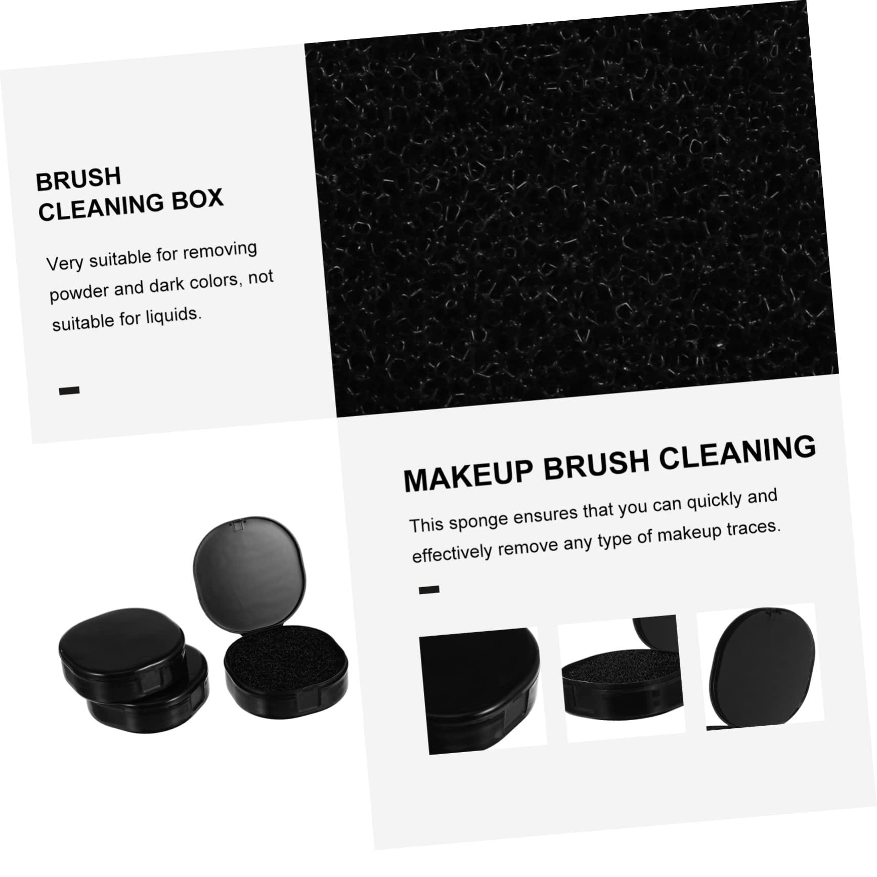 WOONEKY WOONEKY Makeup Brush and Sponge Cleaner Brush Cleaning Box Eyeshadow Brush Wash Makeup Brush Set