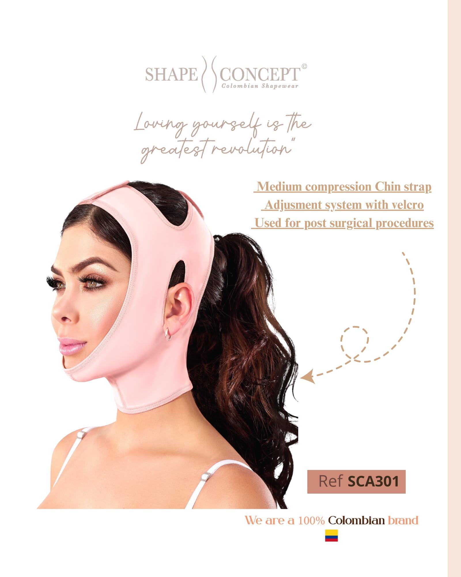 SHAPE CONCEPT Shape Concept Chin Strap Support Band Neck Bandage Mentonera Post Quirurgica Face Lifting Slimmer Chin Lift Facial Compression