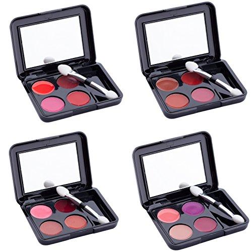 DUER LIKA DUER LIKA Makeup Kit for Girls and Women-Carry All Makeup Train Case with Pro Makeup and Full Starter Cosmetics Set (GOLD)