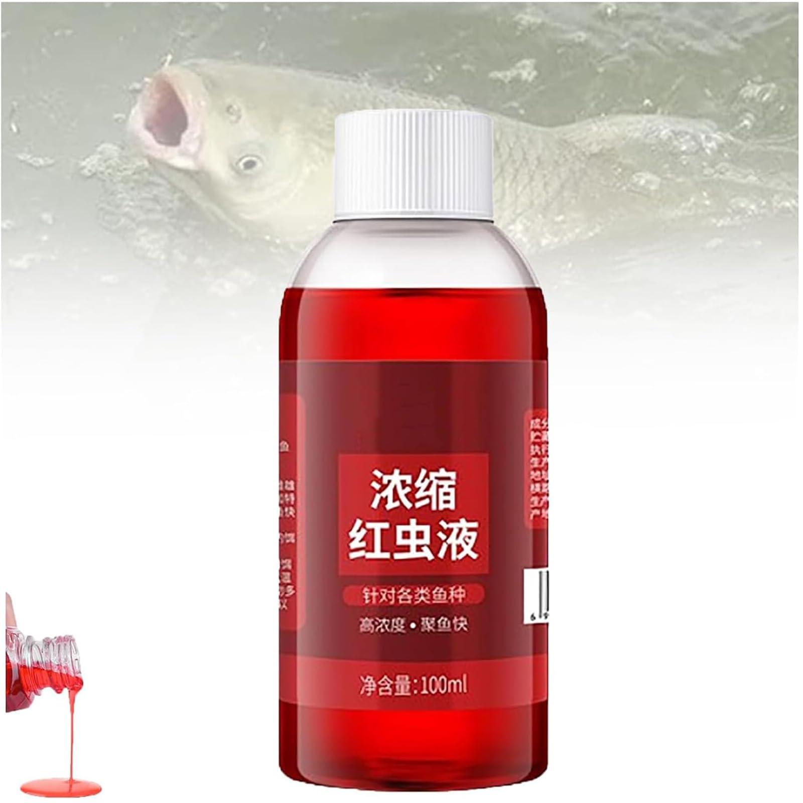 Yipane Red Ink Fishing, Red 40 Fishing Liquid, Red Ink Fishing Liquid, Red Ink Concentrated Liquid Fishing Bait Fish Attractant, 2024 New Red Ink Fishing (1pcs)