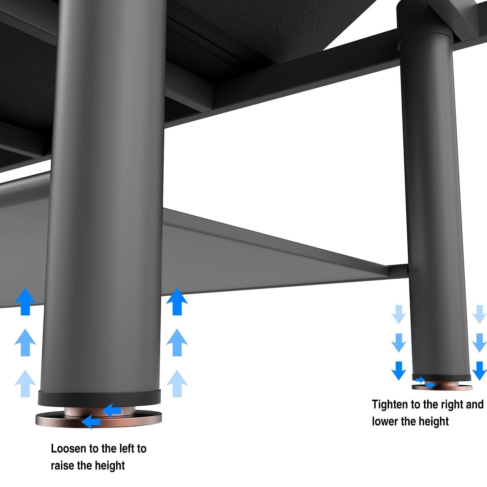 pouseayar pouseayar Heavy Duty Professional Stationary Massage Bed Wide Stationary Massage Table with Backrest for Treatment Table Physical Therapy Table Facial Bed, Metal Frame PU Leather