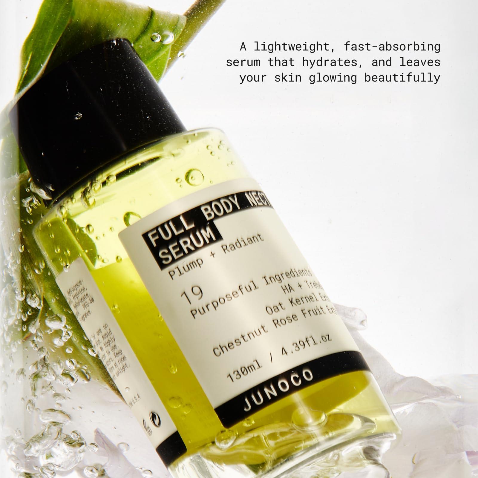 JUNO & Co. JUNO & Co. Full Body Nectar Serum, Nourishing and Moisturizing Lotion with Natural Extract, 130 ml/4.39 FL Oz