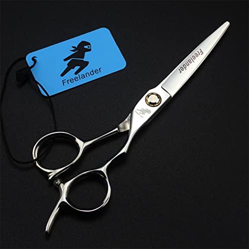 SAGEPL Hair Cutting Scissors, Hair Cutting Shears, 6.0" Hair Cutting Scissors Set, Barber Scissors, Sharp and Durable, for Barber Or Home Use, Plus Bonus Leather Case