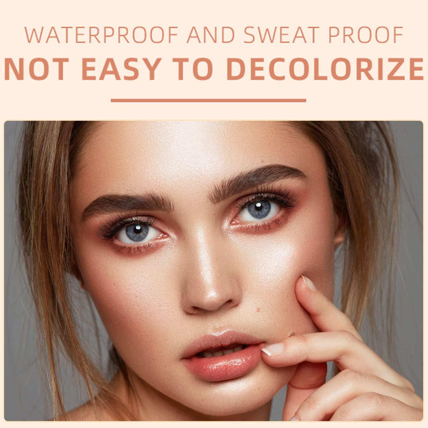 IONSGAKO Eyebrow Pomade Brow Gel Pomade,Long Lasting Waterproof and Enhancers Eyebrow Soft Smooth,Eyebrow Makeup Gel with Eyebrow Brush for Girls and Women-Brown