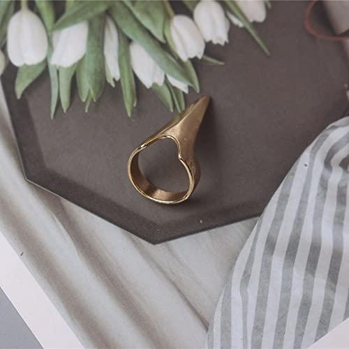 FGHUK 5PCS Finger Claws Cosplay Claws Rings,Punk Rock Nail Finger Armor Gothic Talon Nail Fingertip Claw,Hair Parting Selecting Sectioning Tool(Silver)