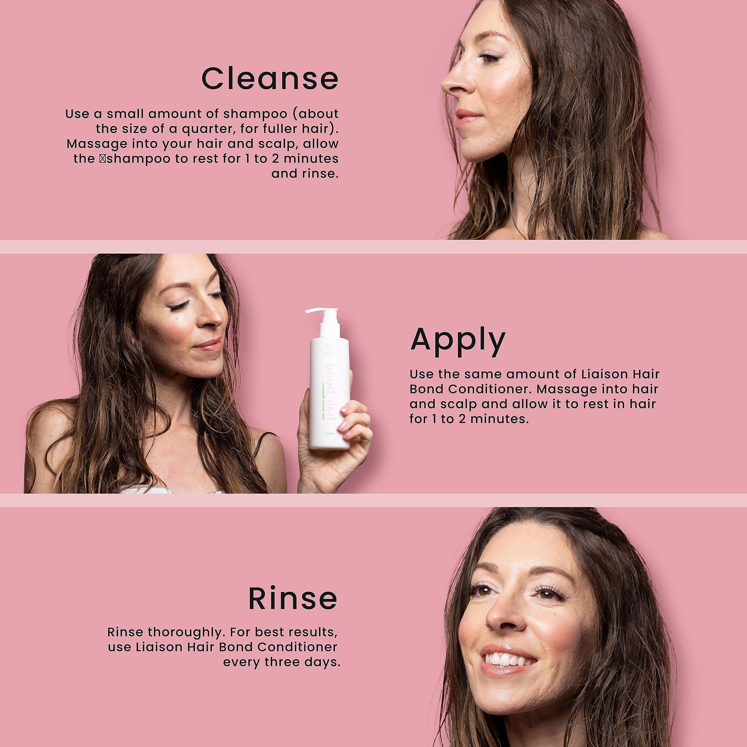 Liaison Hair Bond Conditioner for Women - Thickening & Volumizing Formula - Protects & Strengthens Hair Promotes Healthy Growth & Adds Volume (2 Pack)