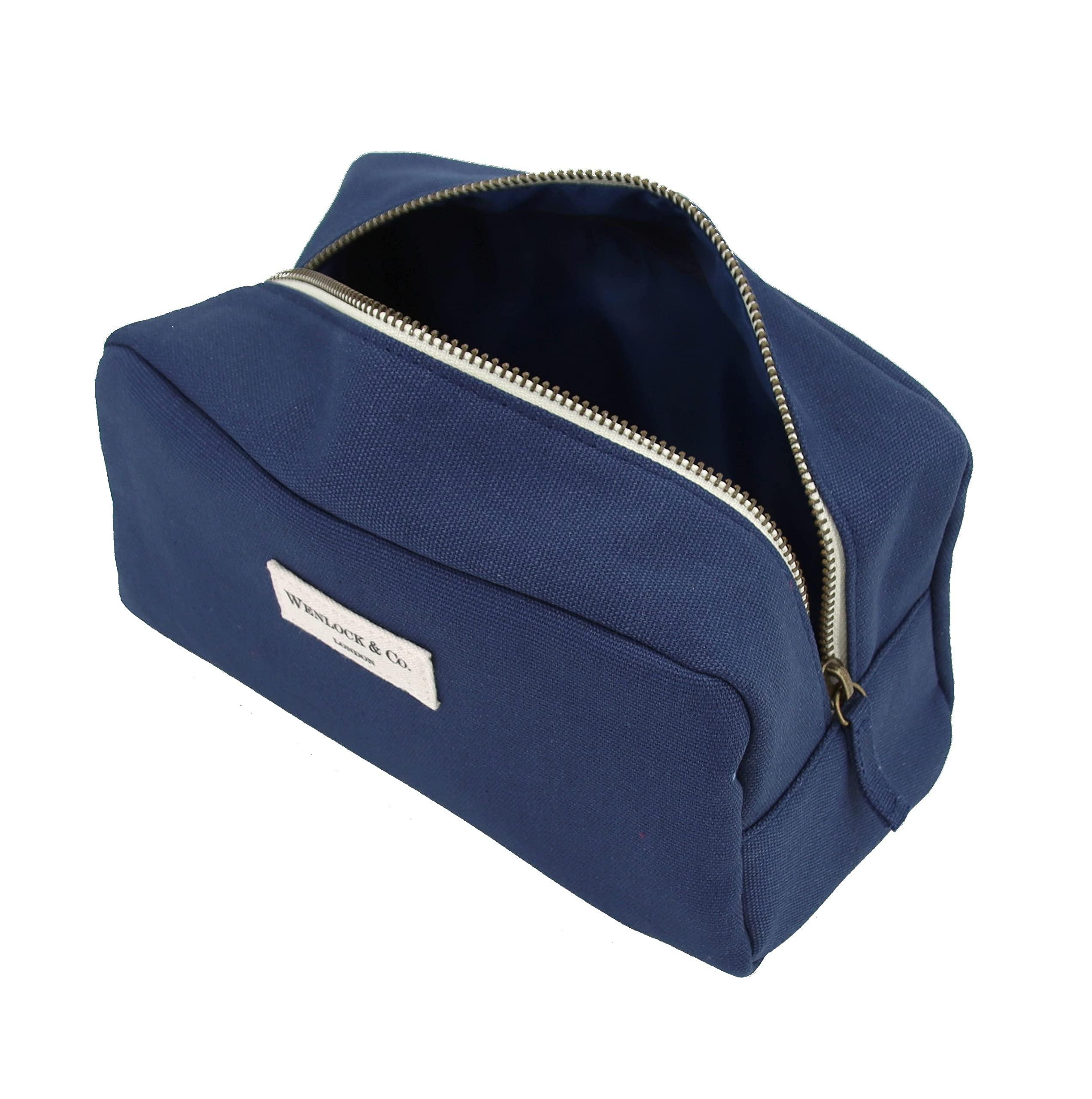 Wenlock & Co. Canvas Toiletry Bag / Wash Bag