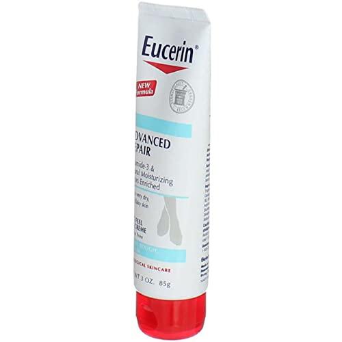 Eucerin Eucerin Advanced Repair Light Feel Foot Creme, 3 oz ( Pack of 7)
