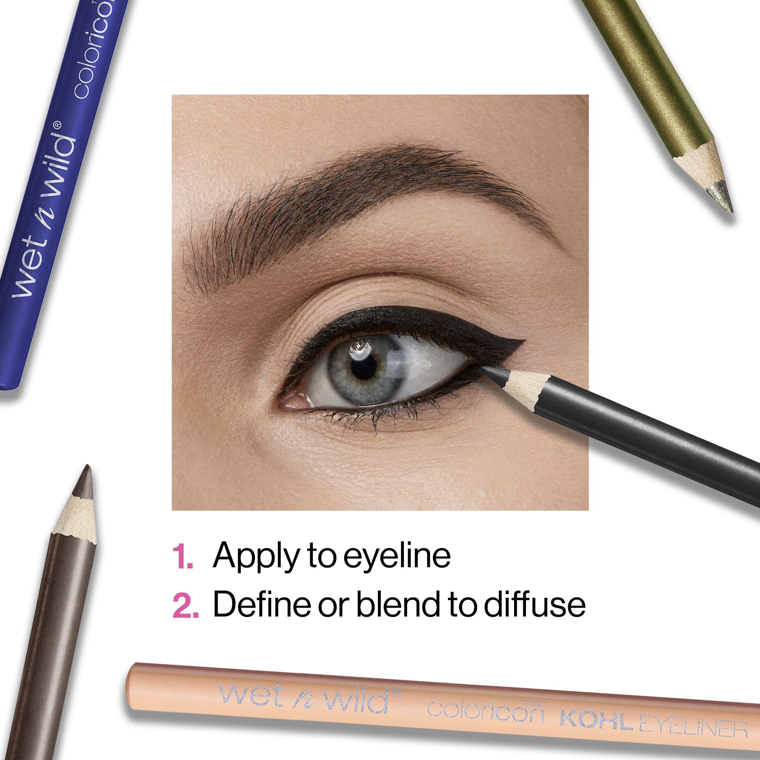 NYX PROFESSIONAL MAKEUP NYX Epic Ink Liner and wet n wild You\'re Always White! Eyeliner Pencil 2-Piece Bundle