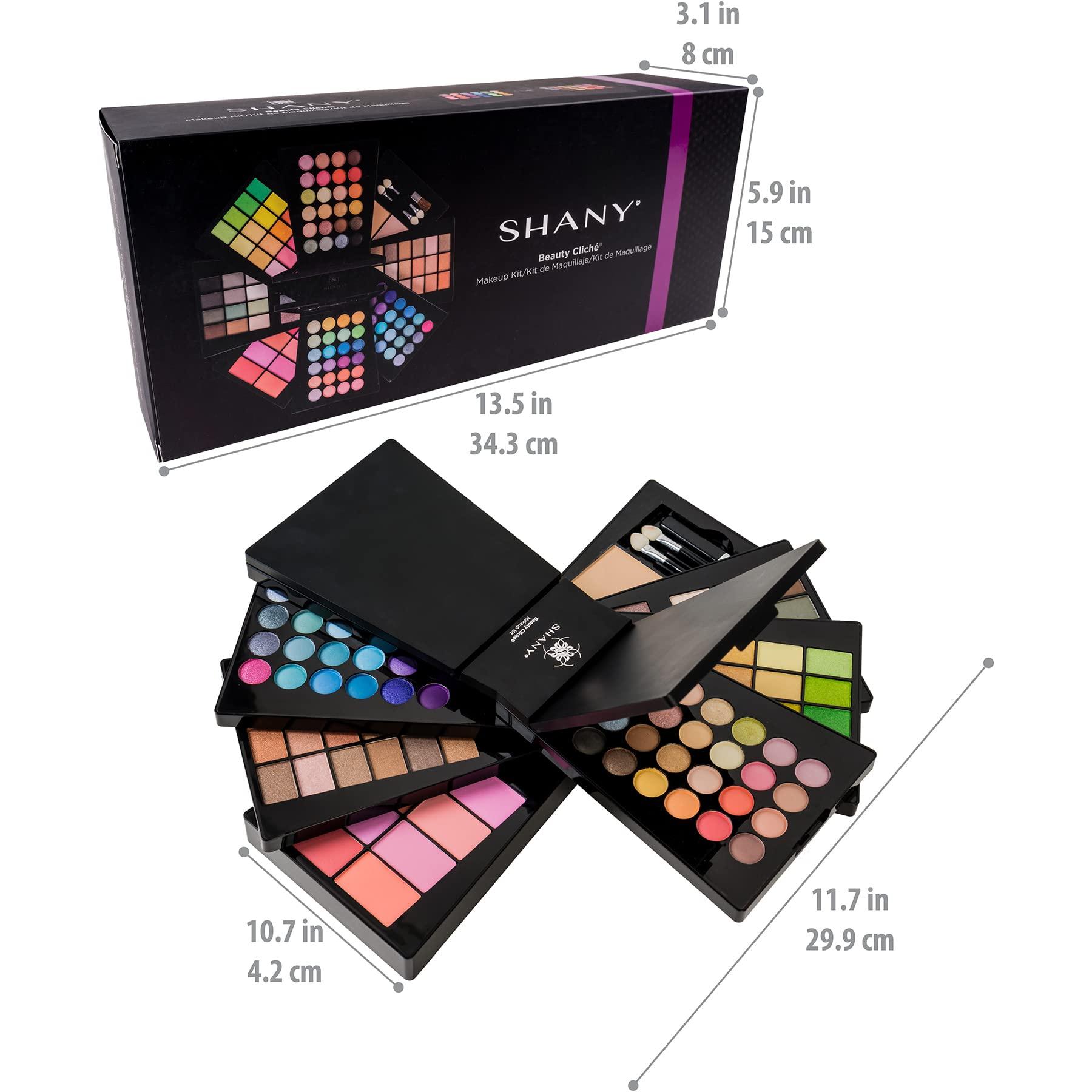 SHANY The SHANY Beauty Cliche Makeup Set - All-in-One Makeup Palette with Eyeshadows, Face Powders, and Blushes
