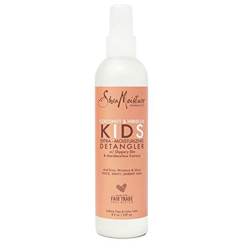SheaMoisture SheaMoisture Kids Detangler 8 oz & Baby Leave-In Conditioner 10.3 oz for Curly Hair with Shea Butter, Coconut Oil & Raw Shea to Moisturize
