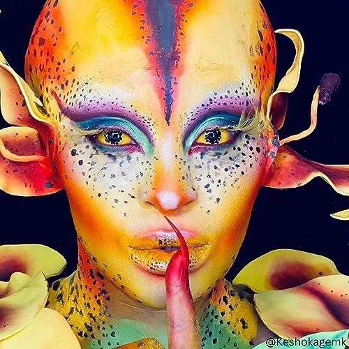 Mehron Mehron Makeup Liquid Makeup | Face Paint and Body Paint Perfect for Halloween, Cosplay I Air Brush Compatible 4.5 oz (133 ml) (Yellow)