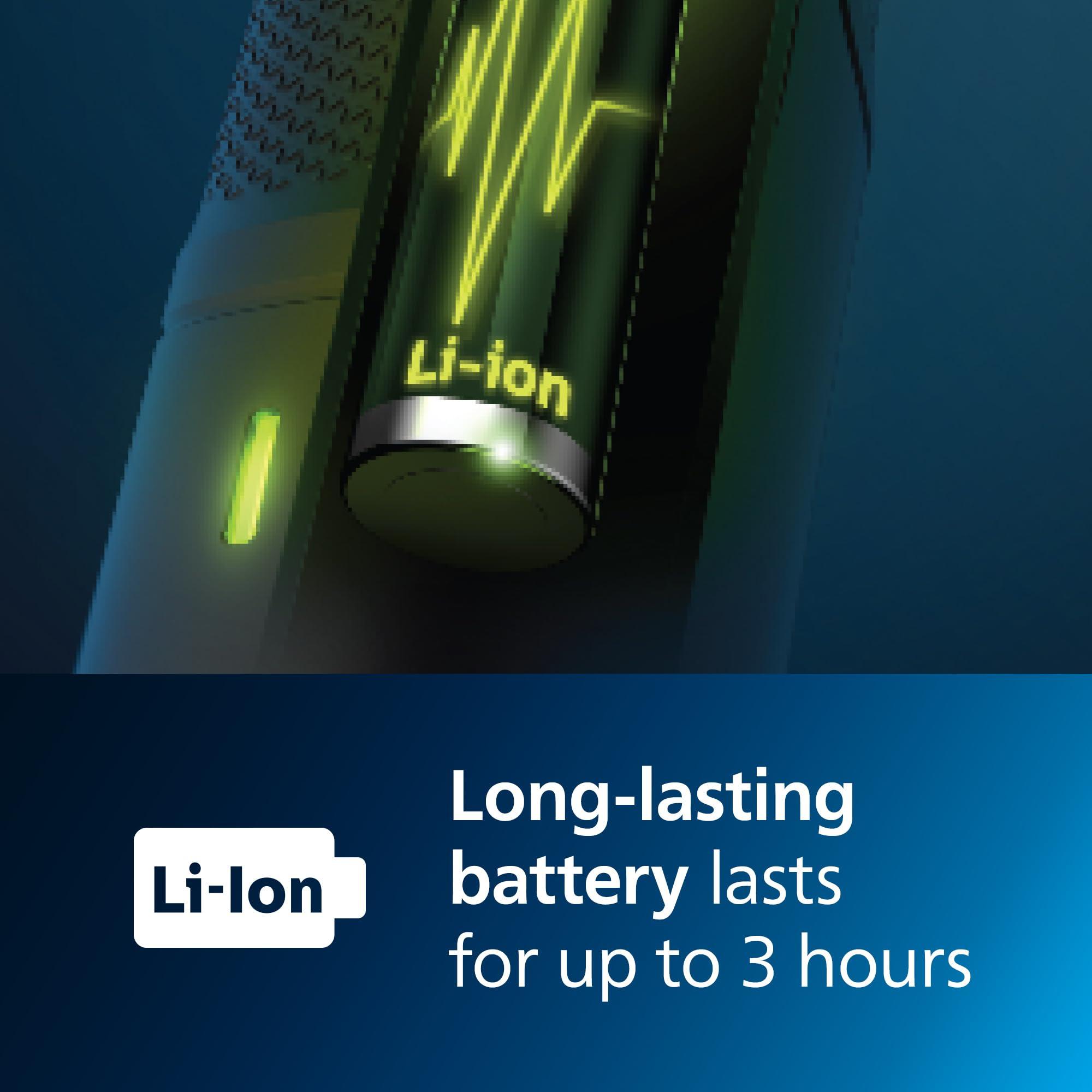 Philips Norelco Philips Norelco Multigroom 5000 Series, All-in-One Trimmer, Beard Trimmer and Hair Clipper, 18-Piece Men's Grooming Kit for Beard, Face, Nose, Ear, Body, with Titanium Blades, Travel Pouch, MG5970/49