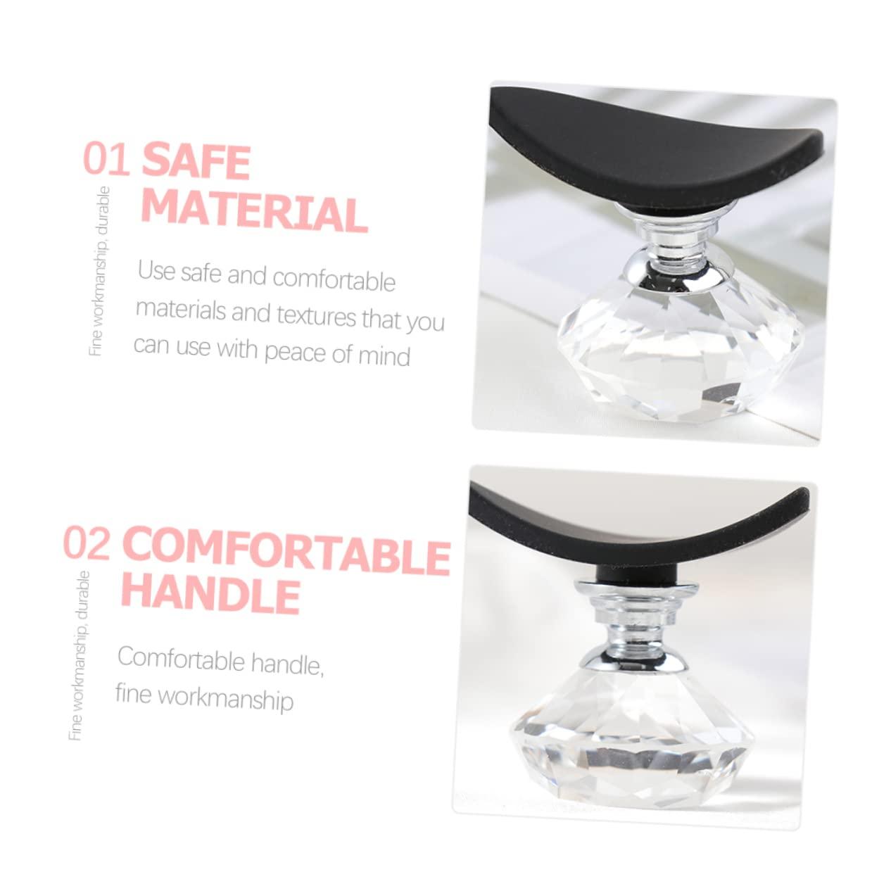 Hemoton Hemoton Lazy Eyeshadow Stamp Set Eyeshadow Crease Stamps with Diamond Handle Includes Sizes for Easy Eye Makeup Application at Home