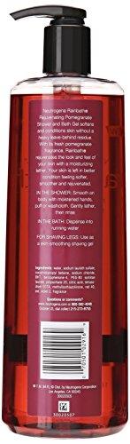 TORYO Neutrogena Rainbath Multi-pack of 3, 1 Original Formula, 1 Pomegranate and 1 Pear & Green Tea, 16 fl oz bottles