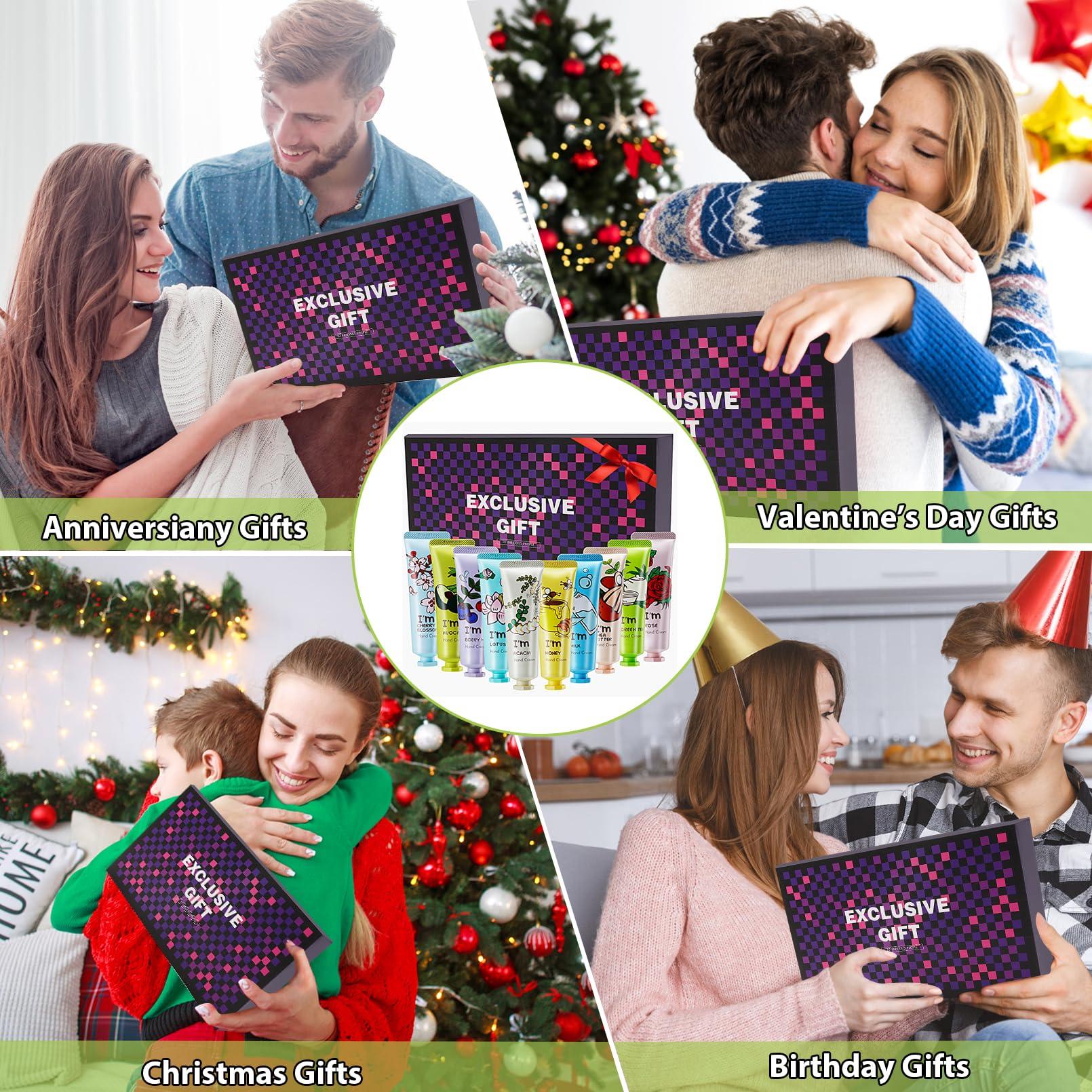 Plzrme Plzrme 20 Pack Hand Cream Gift Set,Mini Hand Lotion Travel Size in Bulk,Hand Lotion for Dry Hands,Moisturizing Hand Care Cream with Shea Butter,Hand Lotion Gift Set for Women Mother's Day