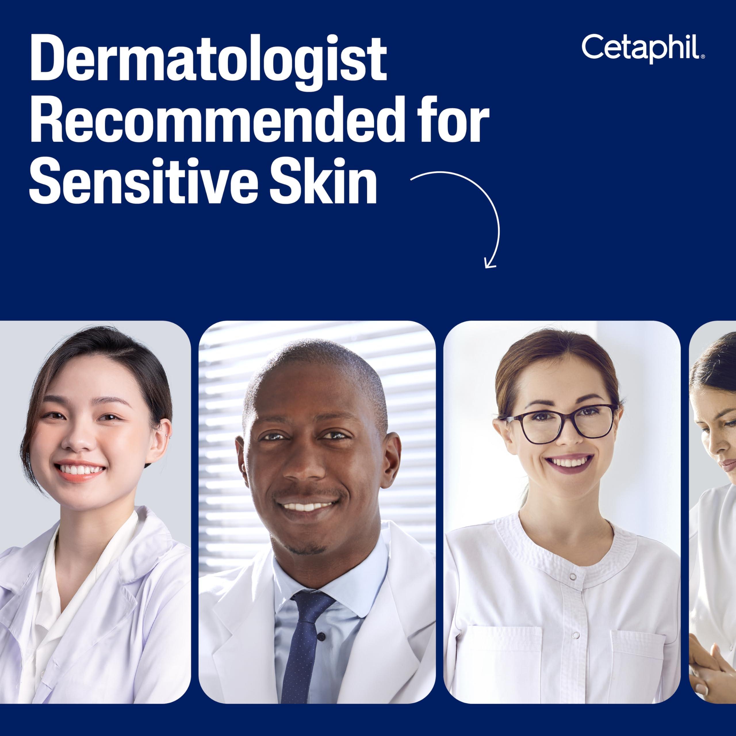 Cetaphil CETAPHIL Gentle Cleansing Bar, 4.5 oz Bar (Pack of 6), Nourishing Cleansing Bar For Dry, Sensitive Skin, Non-Comedogenic, (Packaging May Vary)