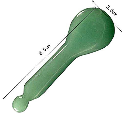 fengshuisale Feng Shui Facial GuaSha Scraping Massage Tools for SPA Acupuncture Therapy Trigger Point Treatment- Face Genuine Scrapping Plate- Chinese Traditional Gua Sha Board W3424