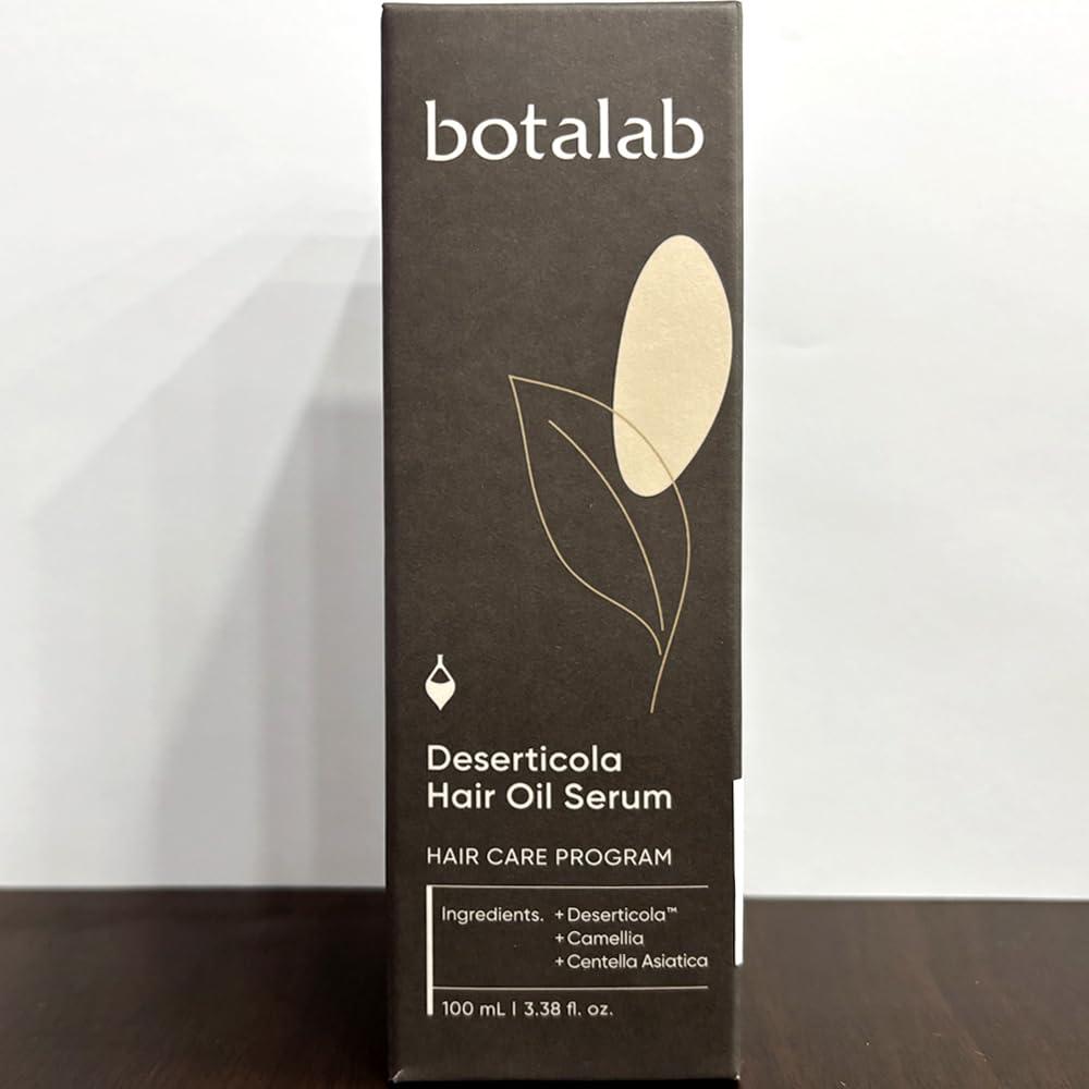 ZIOSTAND ZIOSTAND BOTALAB Korean Beauty Deserticola Hair Oil Scalp Serum Aids against hair thinning nourishes hair follicles Repair Frizz Control & Shine for Dry Damaged Hair Growth - 100ml / 3.38 fl. Oz.