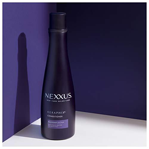 Nexxus Nexxus Keraphix Conditioner for Damaged Hair Keraphix with ProteinFusion Silicone-Free With Keratin Protein and Black Rice 13.5 oz