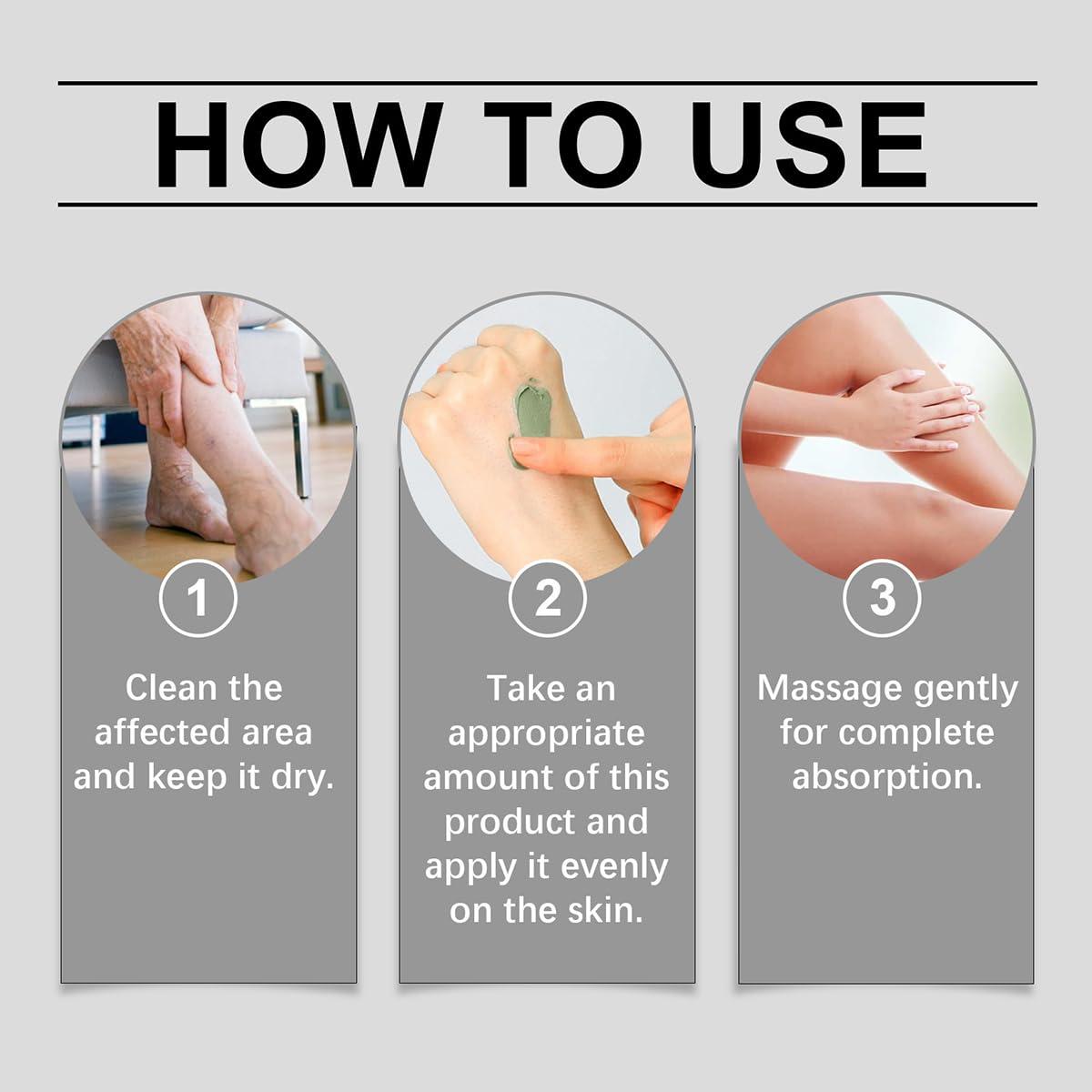 WEERSHUN Organic Herbal Salve 4oz - Comfrey Organic Herbal Salve 2 Bottles