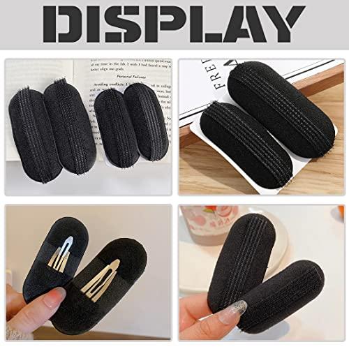 vipolish 10PCS Sponge Bump It Up Volume Hair Clip Magic Hair Base Styling Insert Tool Hair Cushion Padding Bun Maker Hair Accessories for Women Girls