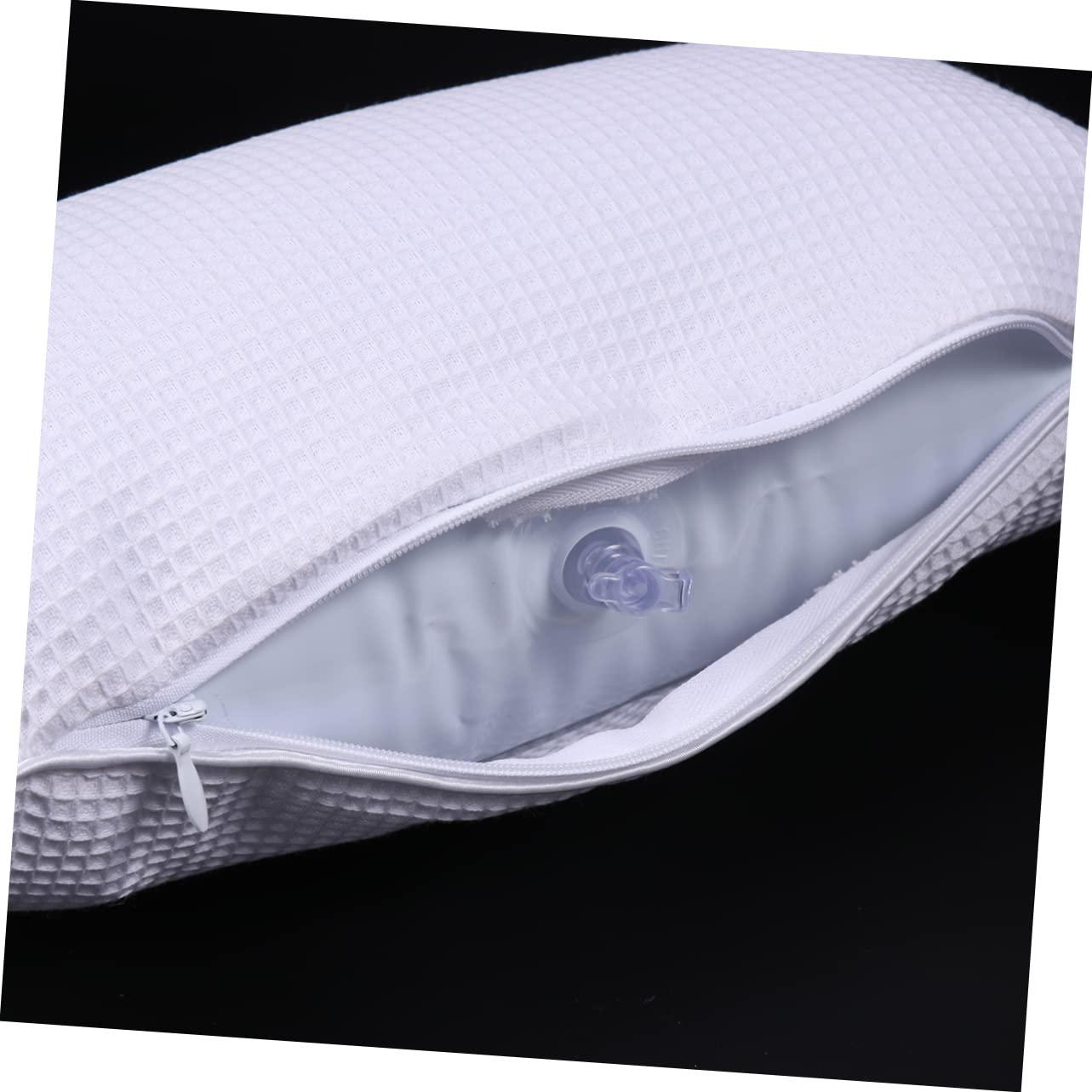 Healeved Healeved Bathtub Pillow Bath spa Pillow Bathtub Neck Pillow Bathroom Bath Pillows Bath Pillow White Bathing Pillows with air Bags Bathroom Pillows Washable Bath mat