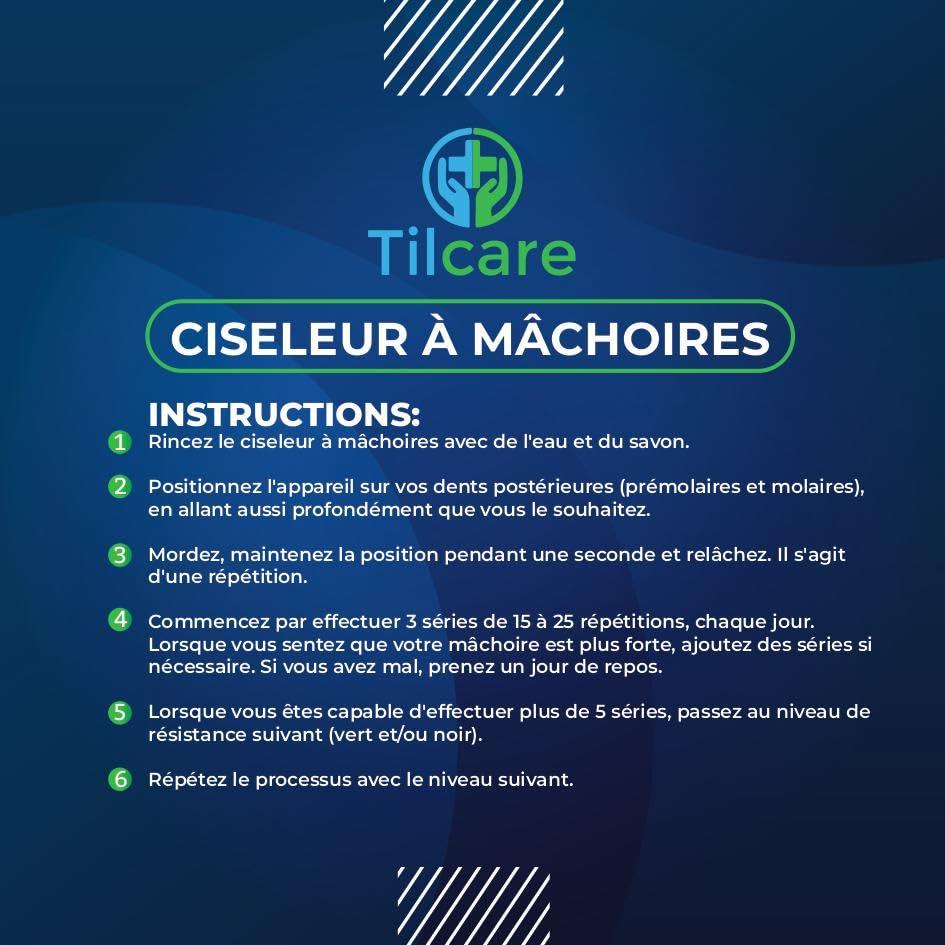 Tilcare Tilcare Jawline Exerciser Jaw Exerciser for Men and Women That Helps to Workout Your Jaw, Neck and Tone Your face with Exercise - Face Slimmer That Will Chisel Your Jawline - Elite Level 70lb