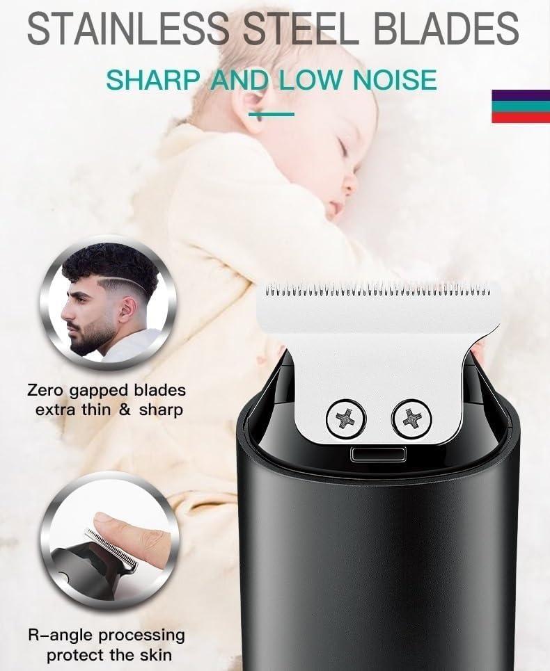 ARTSZY ARTSZY Hair Clippers for Men, Mini Hair Clipper Professional 0 Cutting Machine Electric Cordless Beard Trimmer Rechargeable Hair Trimmer for Men